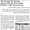 Renovating Retailers with Vacant Stores