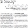 Solar Tax Planning