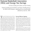 EPAct 179D Tax Savings for the NBA