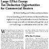 EPAct 179D Tax Savings for Commercial Heaters